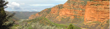 The Mormon Pioneers passed through Echo Canyon not long after leaving Ft. Bridger, Wyoming on their way to the Salt Lake Valley.