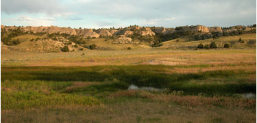 Warm Springs Campsite near Guernsey, WY