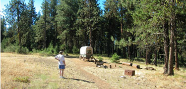 Blue Mountain Crossing near La Grande, Oregon