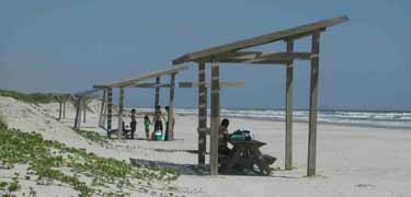 A clear, warm September day on Malaquite Beach