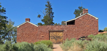 Fort, called Winsor Castle, at Pipe Spring.