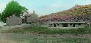 Fort, called Winsor Castle, and East Cabin at Pipe Spring in 1925.