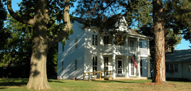 The Old Freighter's Museum in Nebraska City was headquarters for Russell, Majors, & Waddell - founders of the Pony Express.