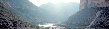 A river canyon wilderness