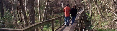Accessible nature trail at Mission San Juan