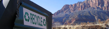 Zion recycle sign