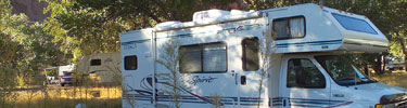 RV camping in Watchman Campground
