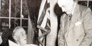Amon Carter presenting President Roosevelt the deeds to Big Bend