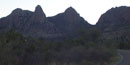 Mount Huffman stands at the head of Green Gulch