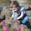 Looking at a cactus