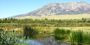 Donner Springs and Pilot Peak in the west desert of Utah.