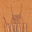 Detail of the Harvest Scene pictograph panel