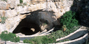 The natural entrance of Carlsbad Cavern.