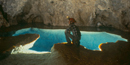 Lake Chandelier in Lechuguilla Cave in Carlsbad Caverns National Park.