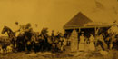 Park staff on horseback, 1910