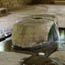 Water emerging from a stone at Pavilion Springs