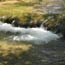 Flowing water