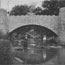 Two women fishing under the Lincoln Bridge, 1920