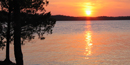 Sunset over the Lake of the Arbuckles