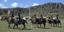 Cavalry demonstration Fort Davis NHS.