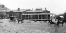 Old photo of Fort Davis post hospital.