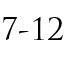 7-12 text 7-12 text