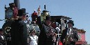 Golden Spike presentation during reenactment