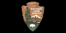 The National Park Service arrowhead contains a white buffalo, an animal sacred to many native Americans.