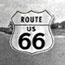 Route 66 Highway Sign