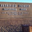 park entrance sign