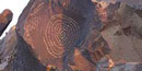 spiral petroglyph marks the summer solstice