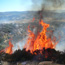 a photo of a fire