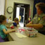 School kids with Ranger Roberta