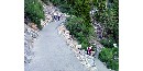 people hiking the cave trail