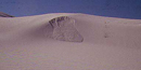 Photo of sand avalanching Photo of sand avalanching