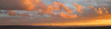 The sunsets in El Malpais can be glorious.