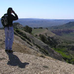 exploring the backcountry