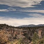 Scenic view in the surrounding Gila National Forest.
