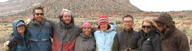 Group photo of vegetation crew at Tuweap 2009