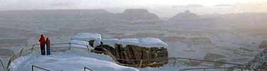 grand canyon snow