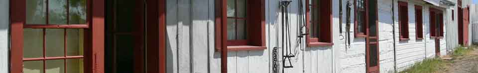 Image of bunkhouse row.