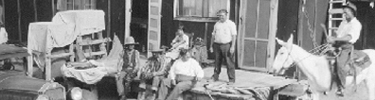 Lorenzo Hubbell Jr. at Pinon Trading Post.