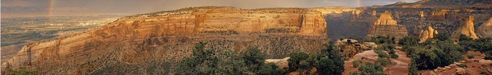 View from the Canyon Rim Trail. Photo by Jeff Kochevar