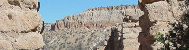Photo of Duchess' Castle, with north mesa in background