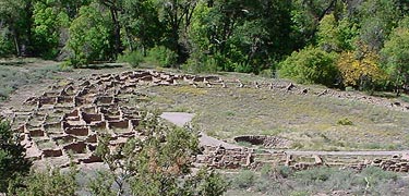 The Ancestral Pueblo Village of Tuyonyi built around 1400 AD