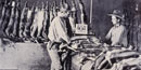 Fur trading at Johnson's Ranch Fur trading at Johnson's Ranch