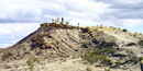 Overlook at the Fossil Bone Exhibit area Overlook at the Fossil Bone Exhibit area