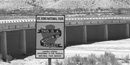 Tornillo Creek Bridge and Mission 66 Sign Tornillo Creek Bridge and Mission 66 Sign
