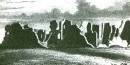 R H Kern drawing of Pueblo Pintado R H Kern drawing of Pueblo Pintado