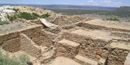 Image of pueblo ruin site at El Morro National Monument Image of pueblo ruin site at El Morro National Monument